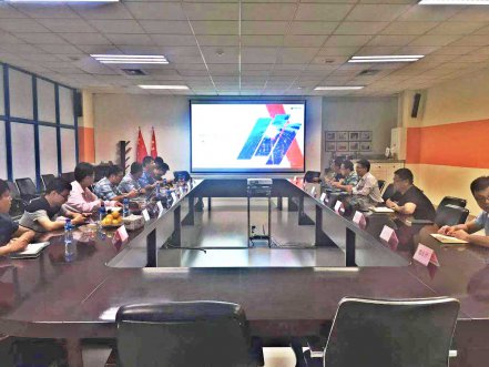 中科院海岸带钻研所辅导专家一行到腾博官网诚信为本软件调查